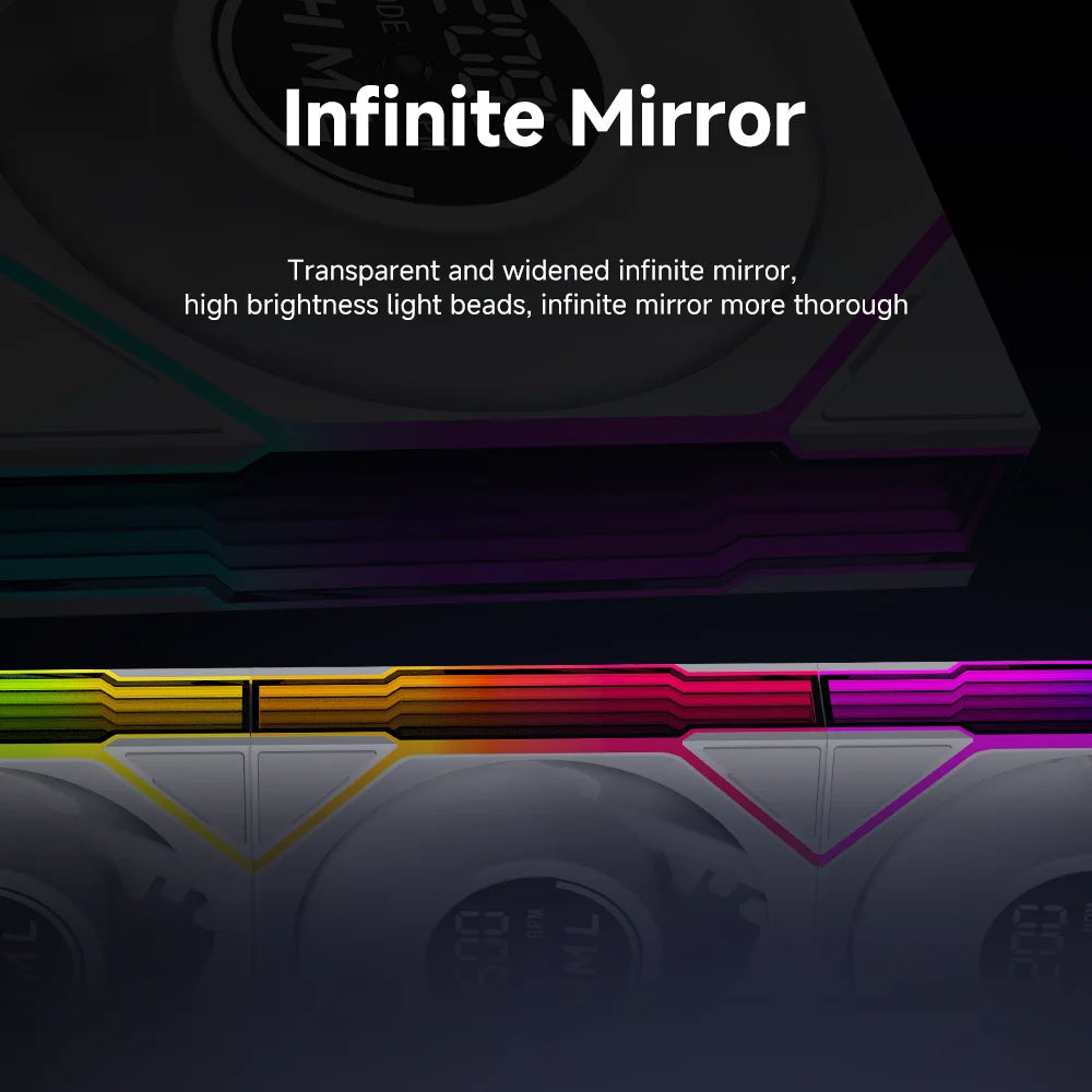 120mm ARGB Fan Daisy Chain 5V3pin ARGB Sync Water-Cooled Fan - Jungle Leopard Interstellar V4 1pc FUN GUYS SHOP   FUN GUY WORLD