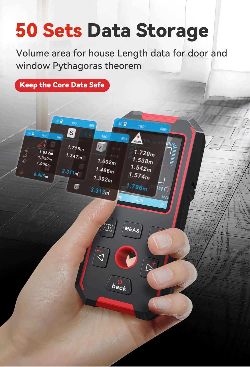 Noyafa NF-518S Metal Detector  Undeground Sturs Wall Scanner AC Wood Finder Cable Wires Tracker Digital Level Laser Rangefinde FUN GUYS SHOP   FUN GUYS SHOP