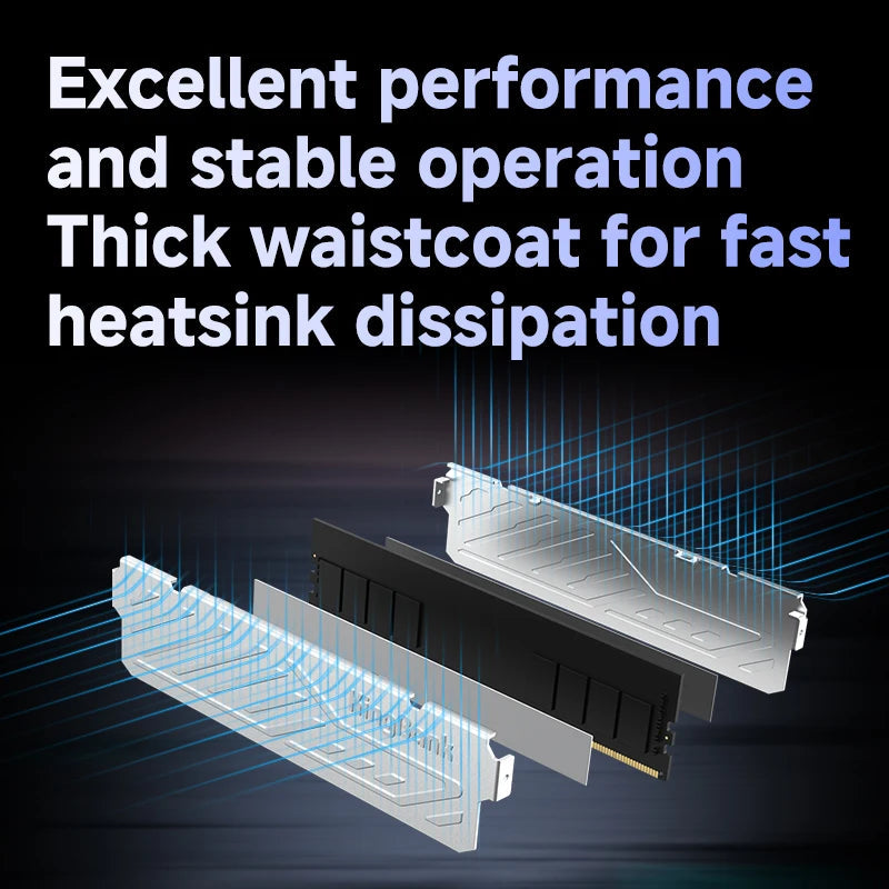 KingBank Silver DDR5 RAM 32GB Kit (2x16GB) 6000MHz Overclocking Desktop Gaming Memory Intel XMP 3.0 & AMD Expo Compatible FUN GUYS SHOP   FUN GUY WORLD