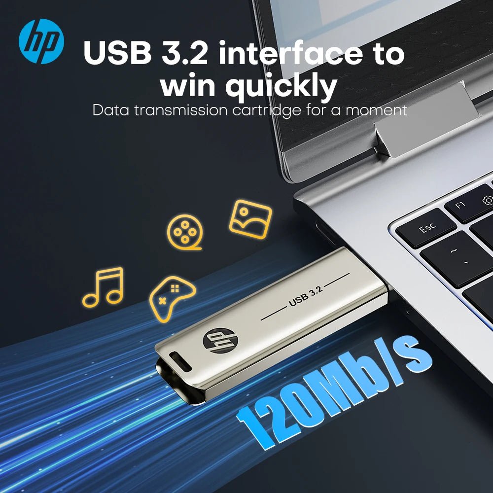 HP Metal Flash Drive USB3.2 Pendrive 32GB 64GB 128GB 256GB Type - C High Speed Memory Stick Rotating USB Stick For PC Cars Car - FUN GUY WORLD FUN GUYS SHOP FUN GUY WORLD 14:193Only USB3.2;26:5116  Only USB3.2 32 GB HP Metal Flash Drive USB3.2 Pendrive 32GB 64GB 128GB 256GB Type - C High Speed Memory Stick Rotating USB Stick For PC Cars Car FUN GUYS SHOP FUN GUY WORLD