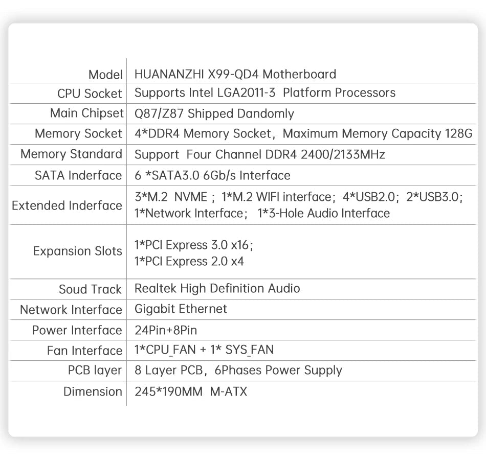 HUANANZHI X99 QD4 LGA 2011 - 3 XEON X99 Motherboard With Intel XEON E5 2667 V4 With 2*16G DDR4 ECC Memory Combo Kit Set NVME - FUN GUY WORLD FUN GUYS SHOP FUN GUY WORLD <none>  HUANANZHI X99 QD4 LGA 2011 - 3 XEON X99 Motherboard With Intel XEON E5 2667 V4 With 2*16G DDR4 ECC Memory Combo Kit Set NVME FUN GUYS SHOP FUN GUY WORLD