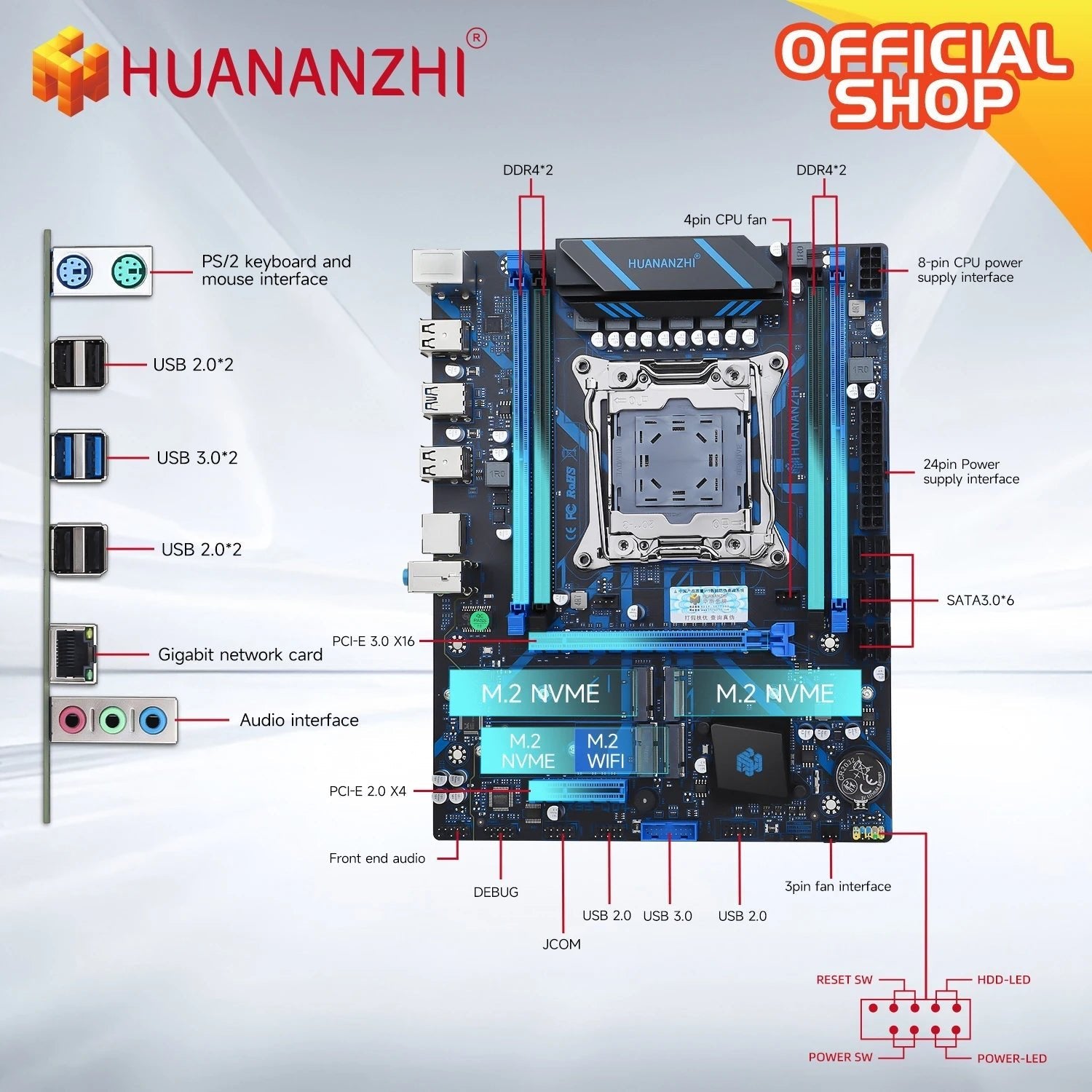 HUANANZHI X99 QD4 LGA 2011 - 3 XEON X99 Motherboard With Intel XEON E5 2667 V4 With 2*16G DDR4 ECC Memory Combo Kit Set NVME - FUN GUY WORLD FUN GUYS SHOP FUN GUY WORLD <none>  HUANANZHI X99 QD4 LGA 2011 - 3 XEON X99 Motherboard With Intel XEON E5 2667 V4 With 2*16G DDR4 ECC Memory Combo Kit Set NVME FUN GUYS SHOP FUN GUY WORLD