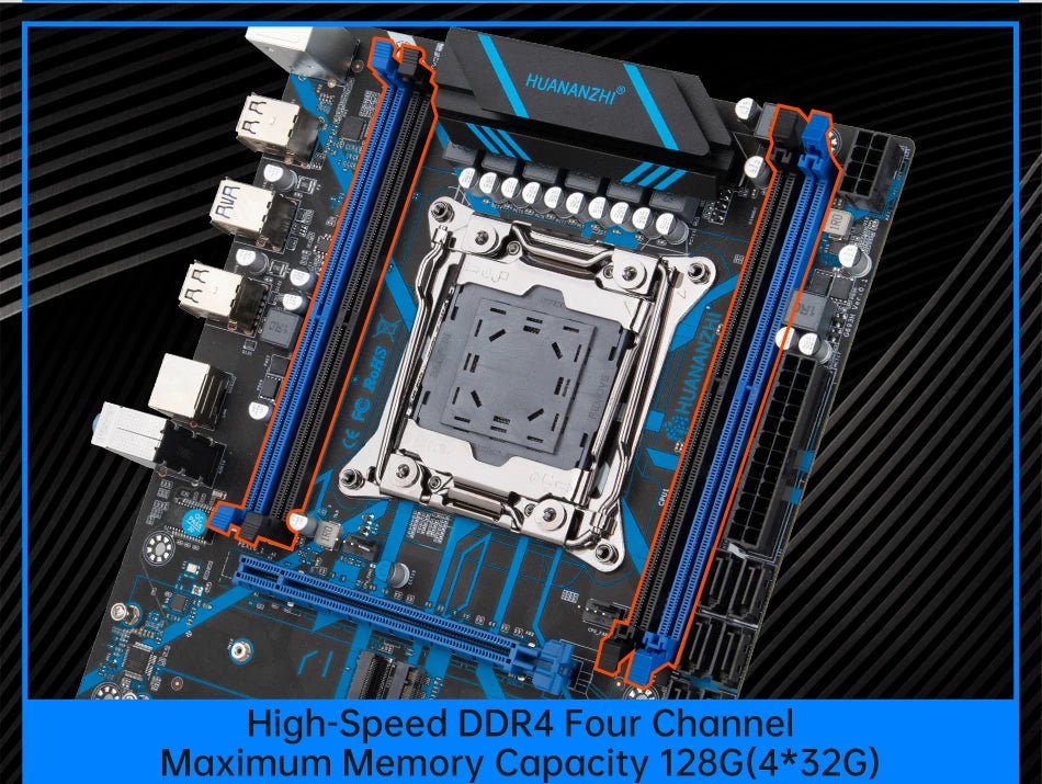 HUANANZHI X99 QD4 LGA 2011 - 3 XEON X99 Motherboard With Intel XEON E5 2667 V4 With 2*16G DDR4 ECC Memory Combo Kit Set NVME - FUN GUY WORLD FUN GUYS SHOP FUN GUY WORLD <none>  HUANANZHI X99 QD4 LGA 2011 - 3 XEON X99 Motherboard With Intel XEON E5 2667 V4 With 2*16G DDR4 ECC Memory Combo Kit Set NVME FUN GUYS SHOP FUN GUY WORLD
