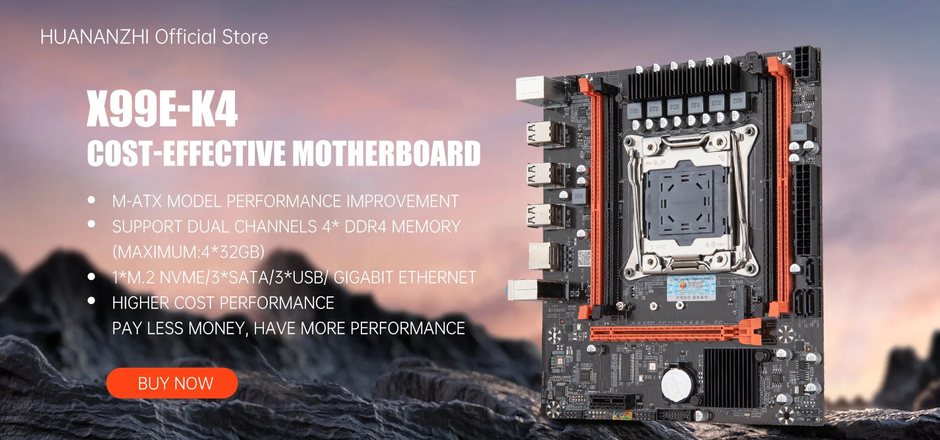 HUANANZHI X99 QD4 LGA 2011 - 3 XEON X99 Motherboard With Intel XEON E5 2667 V4 With 2*16G DDR4 ECC Memory Combo Kit Set NVME - FUN GUY WORLD FUN GUYS SHOP FUN GUY WORLD <none>  HUANANZHI X99 QD4 LGA 2011 - 3 XEON X99 Motherboard With Intel XEON E5 2667 V4 With 2*16G DDR4 ECC Memory Combo Kit Set NVME FUN GUYS SHOP FUN GUY WORLD
