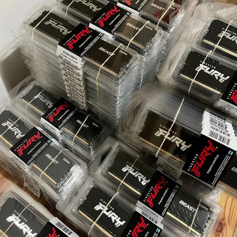 Hyperx FURY Beast DDR4 8GB 16GB 32GB 2400 2666 3200MHz DIMM PC4 - 23400 25600 28800 DDR4 Desktop Memory Module - FUN GUY WORLD FUN GUYS SHOP FUN GUY WORLD 497:2014534678G 2400MHz;6:5823  8G 2400MHz DDR4 Hyperx FURY Beast DDR4 8GB 16GB 32GB 2400 2666 3200MHz DIMM PC4 - 23400 25600 28800 DDR4 Desktop Memory Module FUN GUYS SHOP FUN GUY WORLD