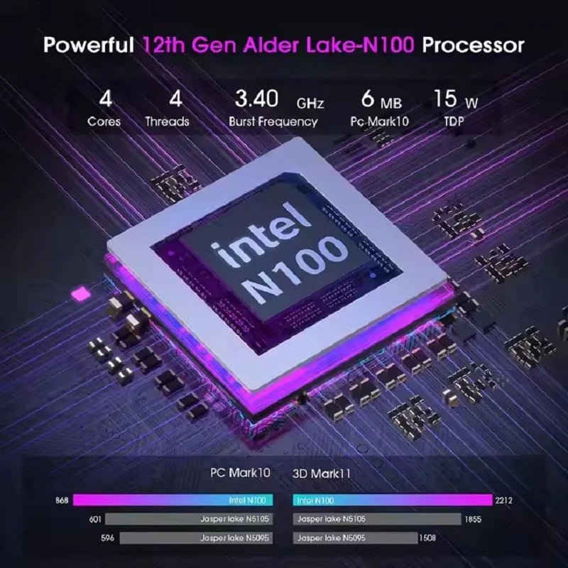 Intel 12th Gen Alder Lake N150 Mini PC M.2 NVMe SSD Mini Computer Gaming Computer LCD Screen Vertical Mini Tower - FUN GUYS SHOP FUN GUYS SHOP FUN GUYS SHOP 200000605:200004548;200007763:201336100;5:239934248016G RAM 1TB SSD  16G RAM 1TB SSD UK China Mainland Intel 12th Gen Alder Lake N150 Mini PC M.2 NVMe SSD Mini Computer Gaming Computer LCD Screen Vertical Mini Tower