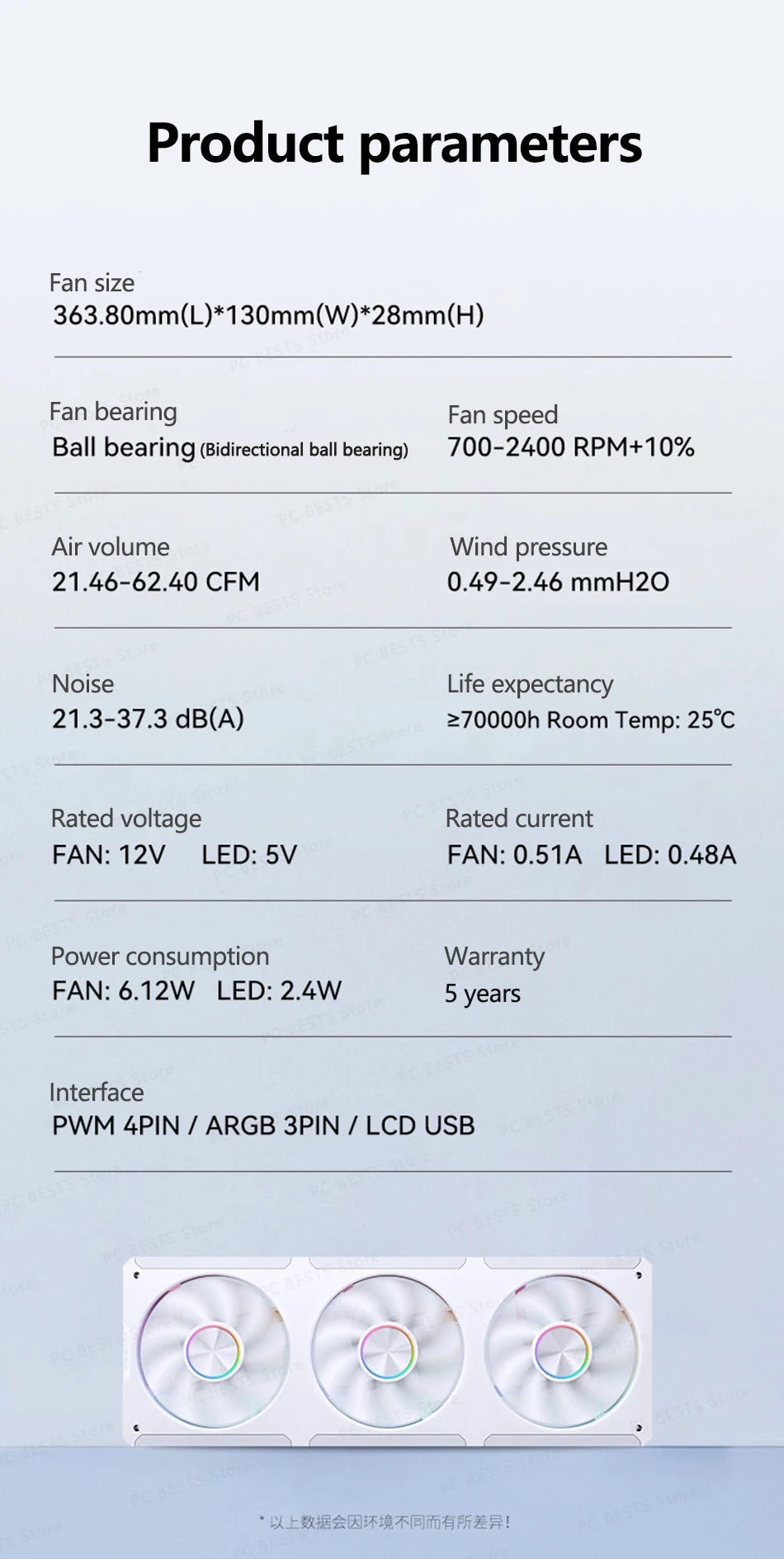 JONSBO ZC - 360 Chassis Fan 3 Screen 5V ARGB PWM CPU Cooling Fan Ball Bearing Integrated Fan Magnetic Suction 3.38 Inch Case Fan - FUN GUY WORLD FUN GUYS SHOP FUN GUY WORLD 14:29ZC-360W;200000544:4;272514294:151425550  ZC - 360W Other A - RGB JONSBO ZC - 360 Chassis Fan 3 Screen 5V ARGB PWM CPU Cooling Fan Ball Bearing Integrated Fan Magnetic Suction 3.38 Inch Case Fan FUN GUYS SHOP FUN GUY WORLD
