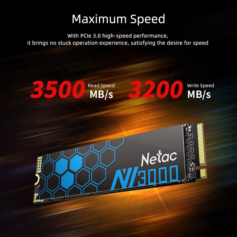 Netac 3500MB/s SSD 1TB 2TB 250GB 500GB SSD NVMe M2 2280 PCIE3.0X4 Hard Drive Internal Solid State Disk for Laptop PC - FUN GUY WORLD FUN GUYS SHOP FUN GUY WORLD 19032:201441108  2TB Netac 3500MB/s SSD 1TB 2TB 250GB 500GB SSD NVMe M2 2280 PCIE3.0X4 Hard Drive Internal Solid State Disk for Laptop PC FUN GUYS SHOP FUN GUY WORLD