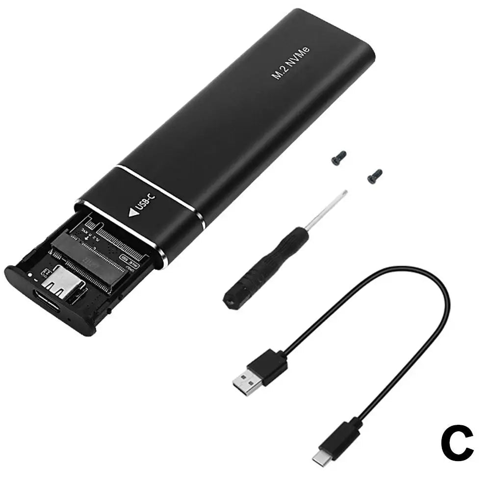 NVME M.2 Solid State Drive External Enclosure 2230/2242/2260/2280 M.2 To USB C 10Gbps SSD Aluminum Case Type C For M And B&M Key - FUN GUY WORLD FUN GUYS SHOP FUN GUY WORLD 14:29C  C NVME M.2 Solid State Drive External Enclosure 2230/2242/2260/2280 M.2 To USB C 10Gbps SSD Aluminum Case Type C For M And B&M Key FUN GUYS SHOP FUN GUY WORLD