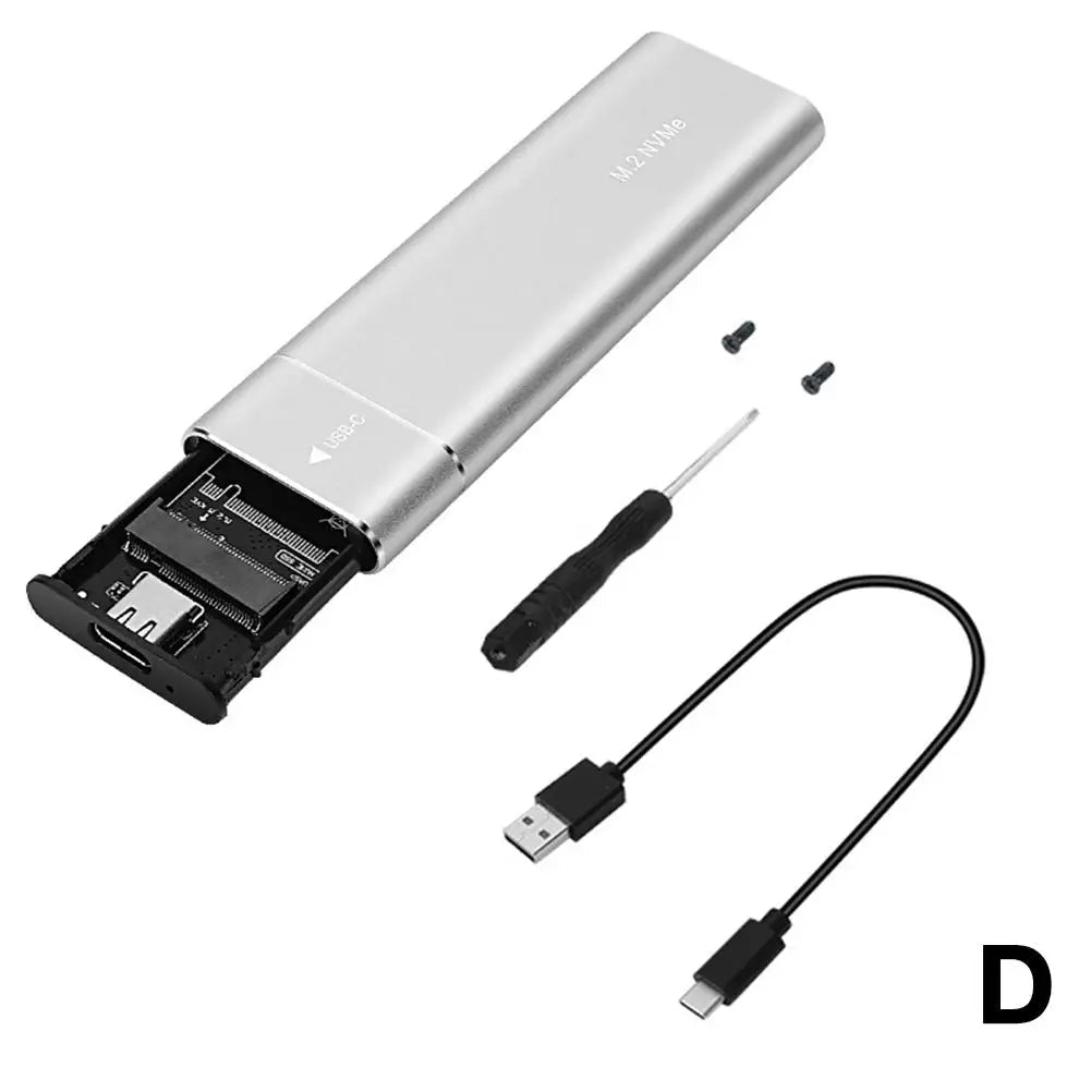 NVME M.2 Solid State Drive External Enclosure 2230/2242/2260/2280 M.2 To USB C 10Gbps SSD Aluminum Case Type C For M And B&M Key - FUN GUY WORLD FUN GUYS SHOP FUN GUY WORLD 14:94D  D NVME M.2 Solid State Drive External Enclosure 2230/2242/2260/2280 M.2 To USB C 10Gbps SSD Aluminum Case Type C For M And B&M Key FUN GUYS SHOP FUN GUY WORLD
