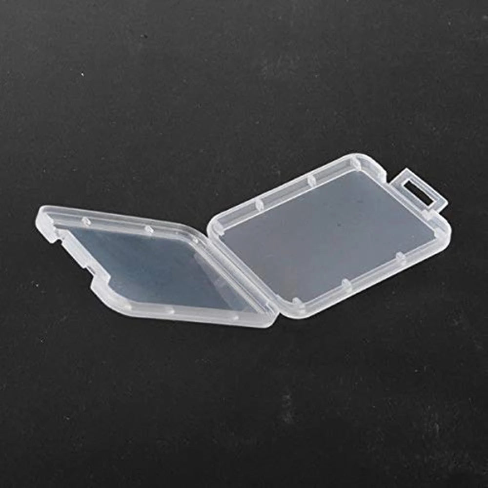 Premium Popular 10 pieces Plastic Memory Card Box Case SDHC XD MMC CF Storage Case Transparent Convenient - FUN GUYS SHOP FUN GUYS SHOP FUN GUYS SHOP <none>  Premium Popular 10 pieces Plastic Memory Card Box Case SDHC XD MMC CF Storage Case Transparent Convenient