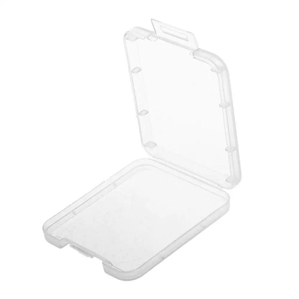 Premium Popular 10 pieces Plastic Memory Card Box Case SDHC XD MMC CF Storage Case Transparent Convenient - FUN GUYS SHOP FUN GUYS SHOP FUN GUYS SHOP <none>  Premium Popular 10 pieces Plastic Memory Card Box Case SDHC XD MMC CF Storage Case Transparent Convenient