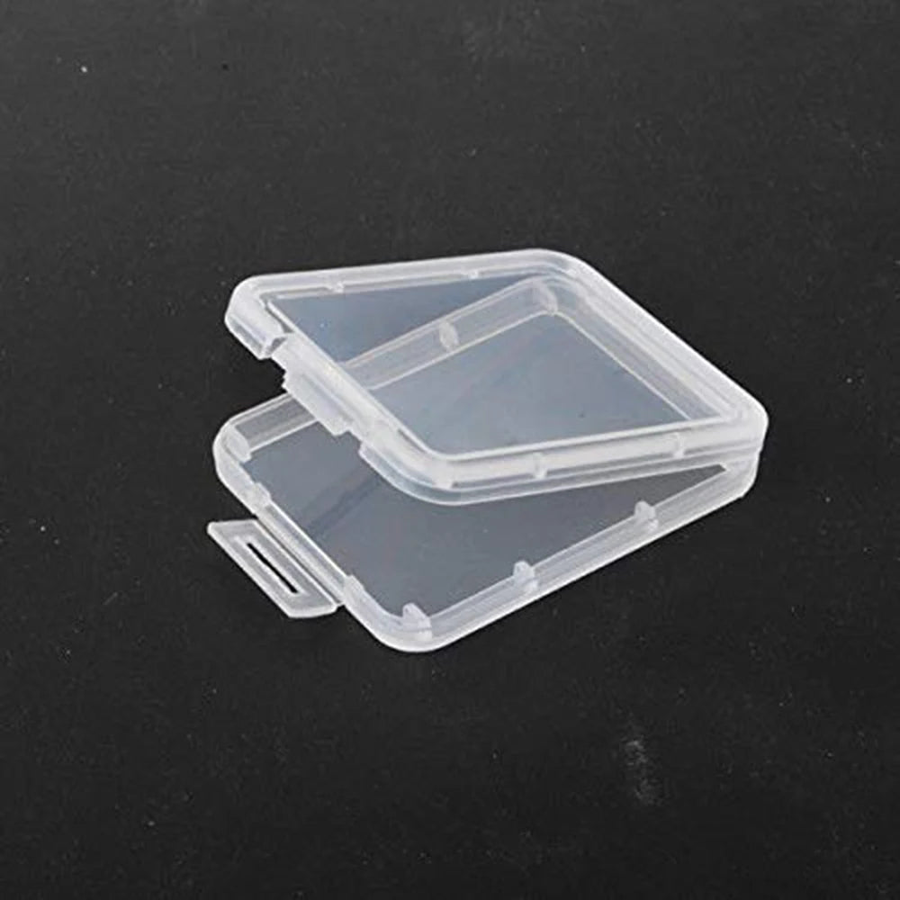Premium Popular 10 pieces Plastic Memory Card Box Case SDHC XD MMC CF Storage Case Transparent Convenient - FUN GUYS SHOP FUN GUYS SHOP FUN GUYS SHOP <none>  Premium Popular 10 pieces Plastic Memory Card Box Case SDHC XD MMC CF Storage Case Transparent Convenient