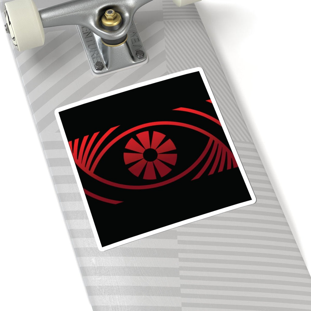Red Eye DJ Kiss - Cut Sticker — Music Merch Sticker Pack - FUN GUY WORLD Paper products Printify FUN GUY WORLD 20947331051209130176  2" × 2" White Red Eye DJ Kiss - Cut Sticker — Music Merch Sticker Pack Printify Paper products FUN GUY WORLD