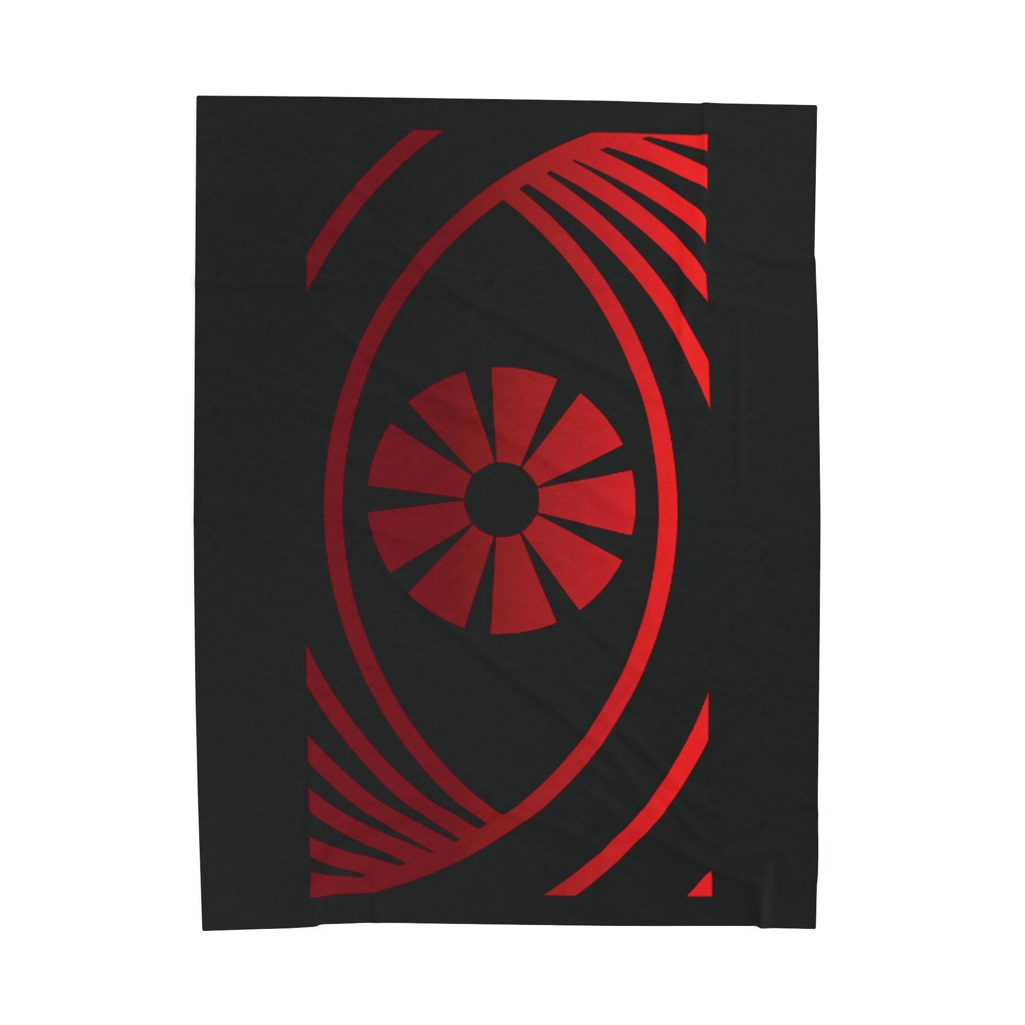 Red Eye Velveteen Plush Blanket — Cozy CYBRSYKO Throw for Home & Gifting - FUN GUY WORLD All Over Prints Printify FUN GUY WORLD 19350429608813416708  60" × 80" Red Eye Velveteen Plush Blanket — Cozy CYBRSYKO Throw for Home & Gifting Printify All Over Prints FUN GUY WORLD