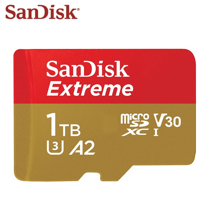 SanDisk Extreme U3 V30 A2 microSDXC Memory Card 1TB 512GB 256GB 128GB 64GB 32GB Class 10 Micro SD Card Microsd Flash TF Cards - FUN GUY WORLD FUN GUYS SHOP FUN GUY WORLD 26:38371TB  1TB SanDisk Extreme U3 V30 A2 microSDXC Memory Card 1TB 512GB 256GB 128GB 64GB 32GB Class 10 Micro SD Card Microsd Flash TF Cards FUN GUYS SHOP FUN GUY WORLD