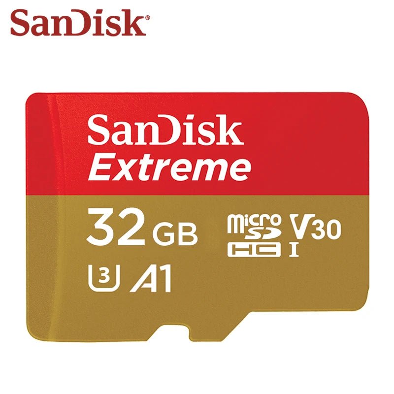 SanDisk Extreme U3 V30 A2 microSDXC Memory Card 1TB 512GB 256GB 128GB 64GB 32GB Class 10 Micro SD Card Microsd Flash TF Cards - FUN GUY WORLD FUN GUYS SHOP FUN GUY WORLD 26:385932GB  32GB SanDisk Extreme U3 V30 A2 microSDXC Memory Card 1TB 512GB 256GB 128GB 64GB 32GB Class 10 Micro SD Card Microsd Flash TF Cards FUN GUYS SHOP FUN GUY WORLD