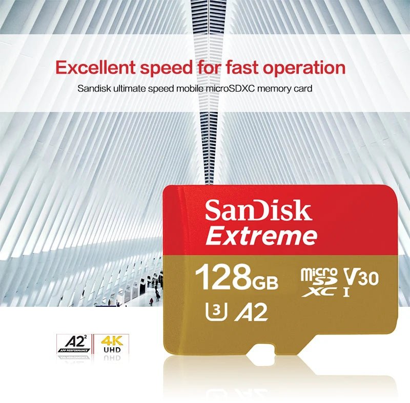 SanDisk Extreme U3 V30 A2 microSDXC Memory Card 1TB 512GB 256GB 128GB 64GB 32GB Class 10 Micro SD Card Microsd Flash TF Cards - FUN GUYS SHOP FUN GUYS SHOP FUN GUYS SHOP 26:200002719256GB  256GB SanDisk Extreme U3 V30 A2 microSDXC Memory Card 1TB 512GB 256GB 128GB 64GB 32GB Class 10 Micro SD Card Microsd Flash TF Cards