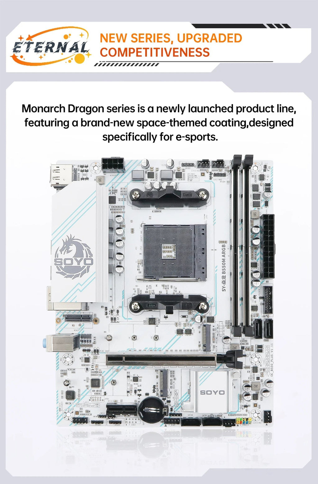 SOYO AMD B550M Gaming Motherboard USB3.1 M.2 Nvme Sata3 DDR4 Dual Channel Supports RYZEN R3 R5 R7 3000 4000 5000 CPU AM4 Socket - FUN GUY WORLD FUN GUYS SHOP FUN GUY WORLD 200000828:22814028046  Motherboard+CPU SOYO AMD B550M Gaming Motherboard USB3.1 M.2 Nvme Sata3 DDR4 Dual Channel Supports RYZEN R3 R5 R7 3000 4000 5000 CPU AM4 Socket FUN GUYS SHOP FUN GUY WORLD