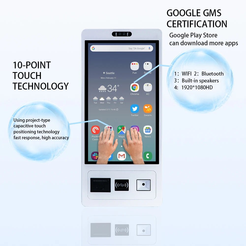 TouchWo 15.6 21.5 23.8 Inch Wall Mount Touch Screen AIO Computer Touchscreen Self Service Checkout Ordering Ticket Payment Kiosk - FUN GUYS SHOP FUN GUYS SHOP FUN GUYS SHOP 272:9623556621.5 inch;5:2399342480Customization  Customization 21.5 inch TouchWo 15.6 21.5 23.8 Inch Wall Mount Touch Screen AIO Computer Touchscreen Self Service Checkout Ordering Ticket Payment Kiosk