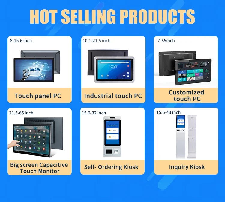 TouchWo 15.6 21.5 23.8 Inch Wall Mount Touch Screen AIO Computer Touchscreen Self Service Checkout Ordering Ticket Payment Kiosk - FUN GUYS SHOP FUN GUYS SHOP FUN GUYS SHOP 272:9623556621.5 inch;5:2399342480Customization  Customization 21.5 inch TouchWo 15.6 21.5 23.8 Inch Wall Mount Touch Screen AIO Computer Touchscreen Self Service Checkout Ordering Ticket Payment Kiosk