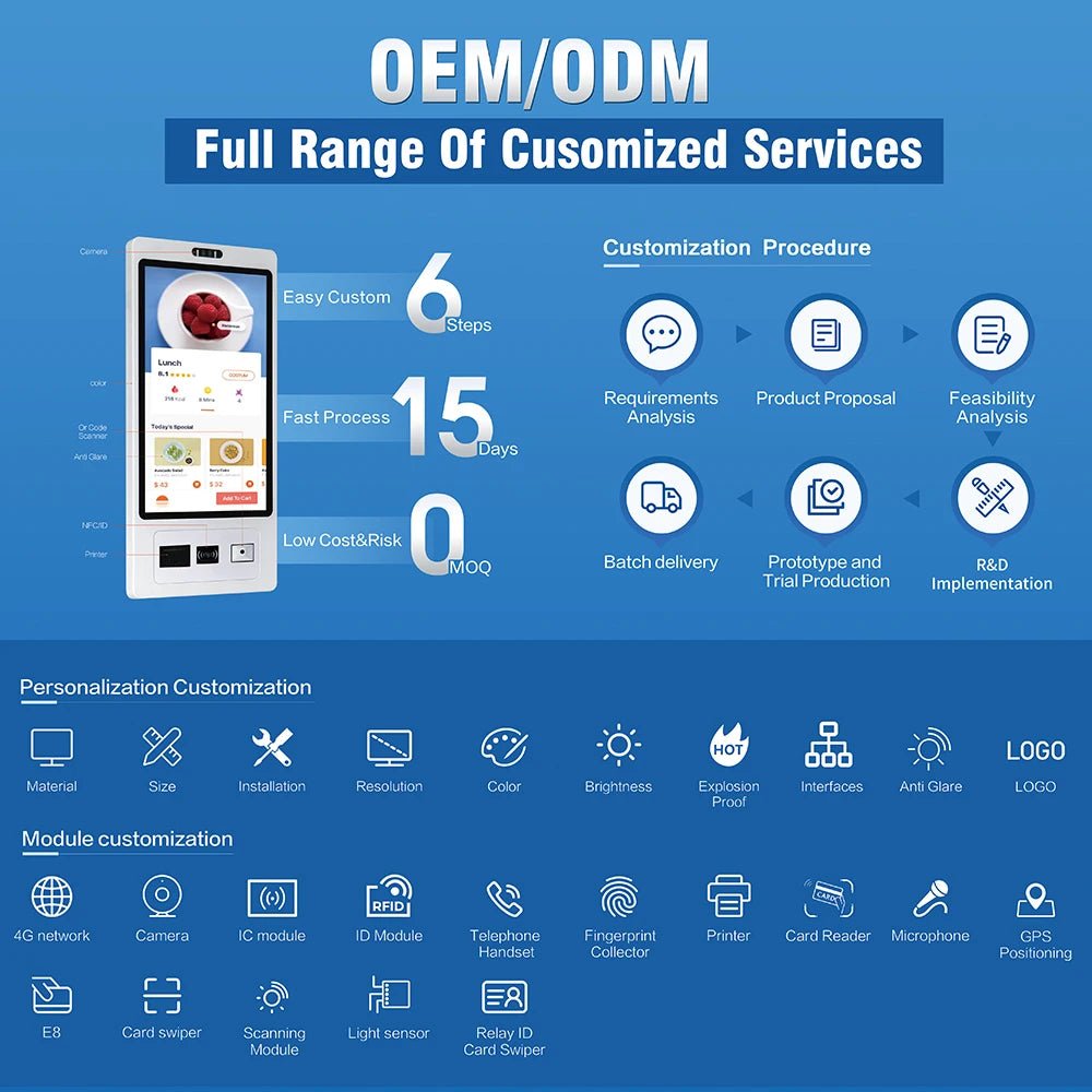TouchWo 15.6 21.5 23.8 Inch Wall Mount Touch Screen AIO Computer Touchscreen Self Service Checkout Ordering Ticket Payment Kiosk - FUN GUYS SHOP FUN GUYS SHOP FUN GUYS SHOP 272:9623556621.5 inch;5:2399342480Customization  Customization 21.5 inch TouchWo 15.6 21.5 23.8 Inch Wall Mount Touch Screen AIO Computer Touchscreen Self Service Checkout Ordering Ticket Payment Kiosk