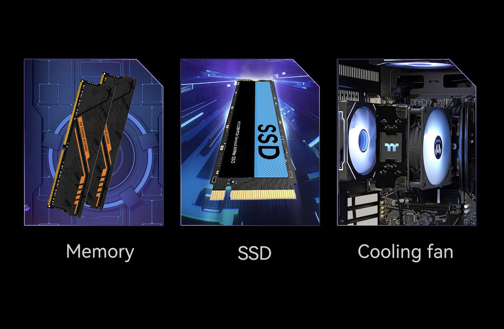 YEAH MAGIC Gaming Desktop AMD Ryzen 5 5600GT 3.9GHz 16GB(8G*2) DDR4 3200 1T NVME SSD ARGB 7 Fans Win 11 Home Gamer Desktop PC - FUN GUYS SHOP FUN GUYS SHOP FUN GUYS SHOP 200007763:201336106  United States YEAH MAGIC Gaming Desktop AMD Ryzen 5 5600GT 3.9GHz 16GB(8G*2) DDR4 3200 1T NVME SSD ARGB 7 Fans Win 11 Home Gamer Desktop PC