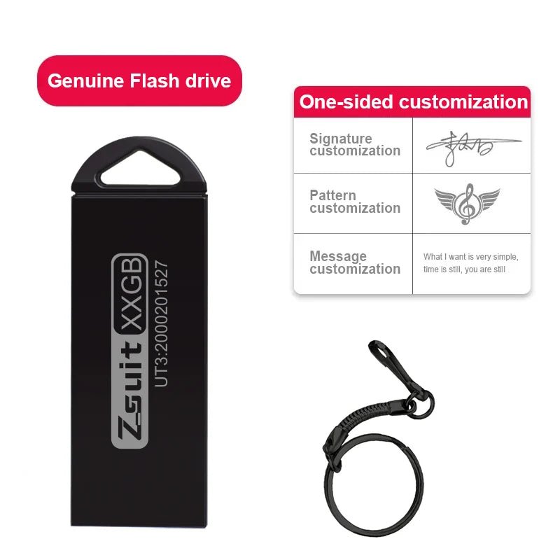 Zsuit New 10Pcs/Lot Free Logo 128GB USB Flash Pen Drives 4GB 8GB 16GB Waterproof Pendrive 64gb Memory Stick Metal U - disk Cle Usb - FUN GUY WORLD FUN GUYS SHOP FUN GUY WORLD 14:175With chain;26:3859  4GB With chain Zsuit New 10Pcs/Lot Free Logo 128GB USB Flash Pen Drives 4GB 8GB 16GB Waterproof Pendrive 64gb Memory Stick Metal U - disk Cle Usb FUN GUYS SHOP FUN GUY WORLD